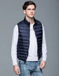 Spring Man 90% Duck down Vest Ultra Light Jackets Men Fashion Sleeveless Outerwear Coat Autumn Winter Coat