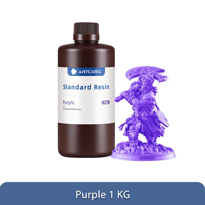 1Kg/10Kg Liquid Photopolymer Standard Resin 405Nm UV Resin for 3D Printer LCD Printing Resin Material for Photon Mono