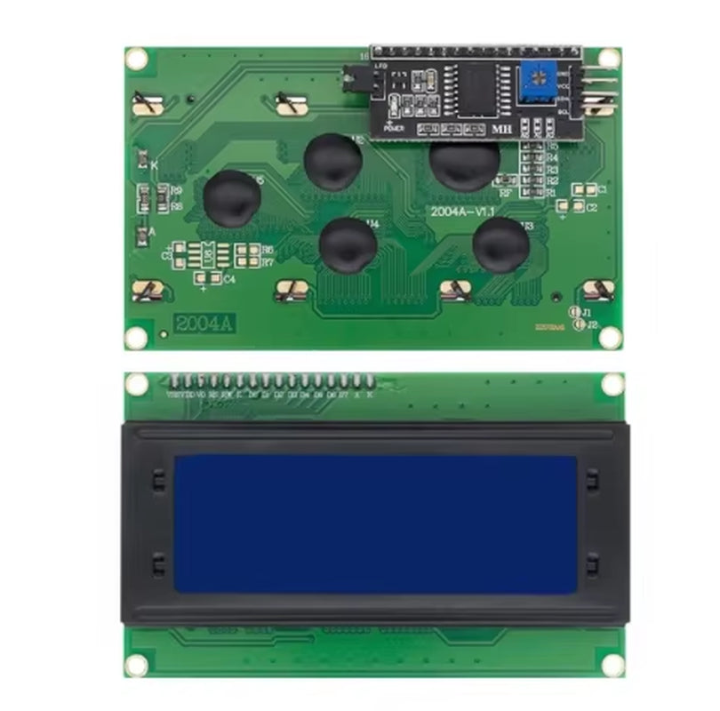 LCD2004+I2C LCD2004 20X4 2004A Blue Green Screen Character LCD IIC Serial Interface Adapter Module for Arduino
