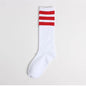 New Men/Women 3 Three Stripes Cotton Socks Retro Old School Hiphop Skate Long Short Meias Harajuku White Black Winter Cool