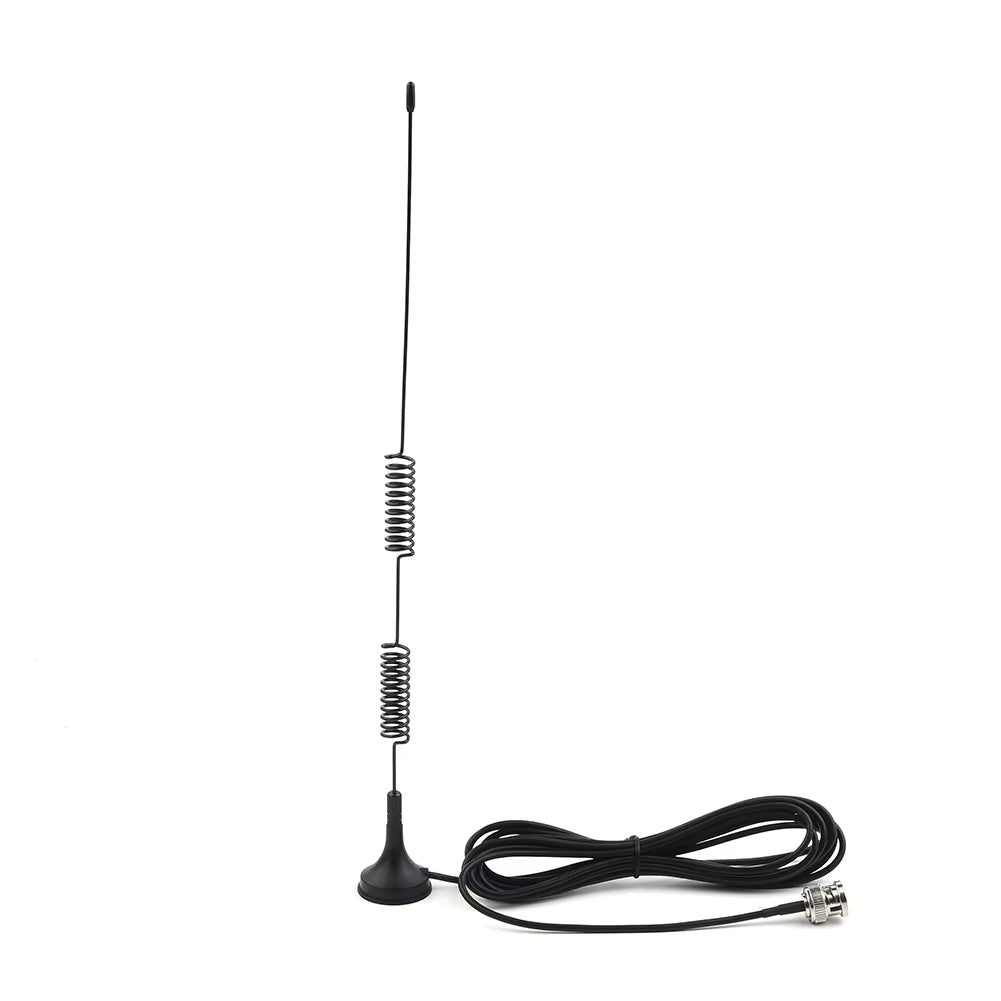 1X Antenna VHF UHF Ham Radio Antenna Amateur Radio Mobile Radio Scanner Antenna BNC Car Electronic Radio Wireless Antenna