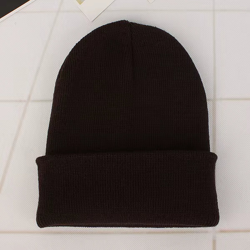 Solid Color Winter Hats for Woman New Beanies Knitted Cute Hat Girls Autumn Female Beanie Caps Warmer Bonnet Ladies Casual Cap