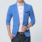 New Arrival Luxury Men Blazer New Autumn Fashion Brand Slim Fit Men Suit Terno Masculino Blazers Male