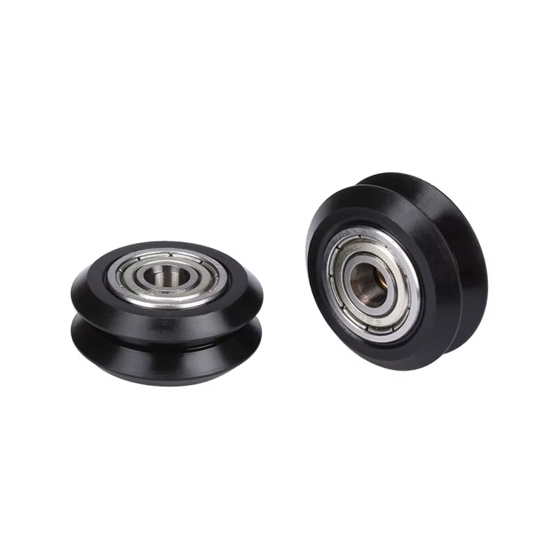 5/10Pcs CNC Openbuilds Wheels Plastic POM Pulley Wheel Passive round Wheel & V-Type for V-Slot C-Beam 3D Printer Parts