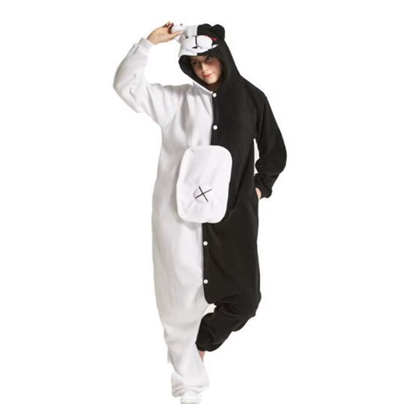 Blue Stitch Kigurumi Animal Adults Cat Bear Shark Onesies Pajama Raccoon Costumes Dragon Jumpsuit Christmas