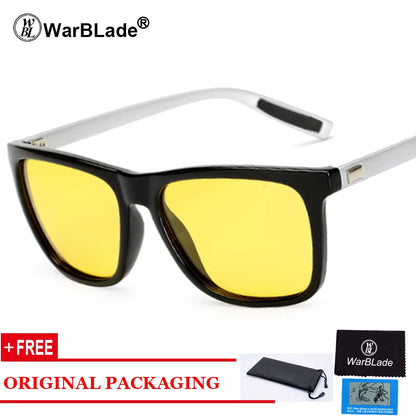 High Quality HD Polarized Sunglasses Yellow Lens Night Vision Sun Glasses Driving Goggles Anti-Glare Sun Glasses for Men Women