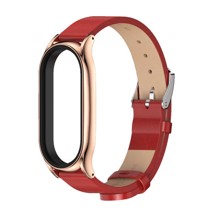 Strap for Mi Band 10 9 8 7 6 5 4 3 Bracelet Silicone Wristband for Xiaomi Mi Band 8 Metal Strap for Mi Band 7 Watchband Leather