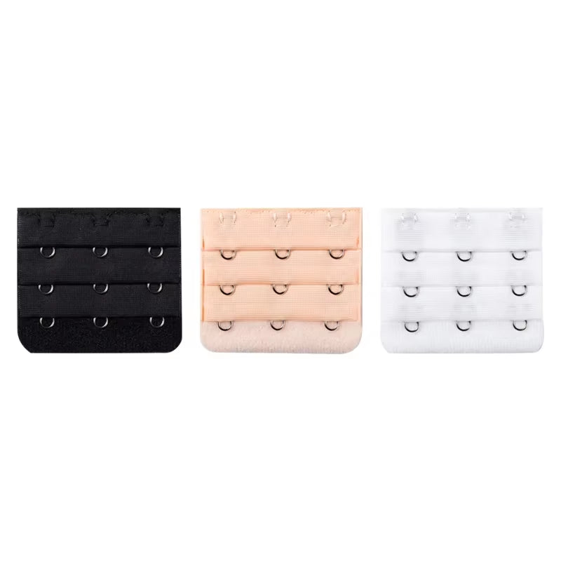 3/5Pcs Bra Extender Strap Extension 3 Hooks 2 Rows Women Intimates Lengthened Bra Hook Extenders Womens Accessoires 2/3/4Buckles