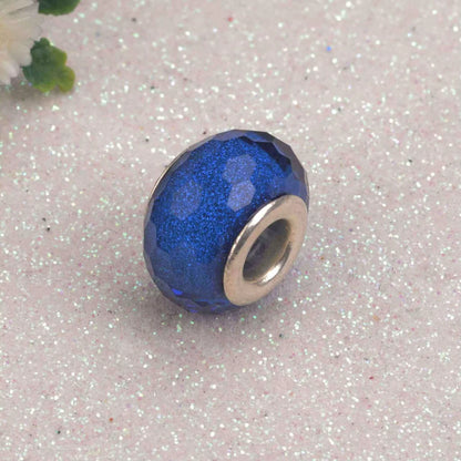 New European Colorful Lampwork Glass Bead Murano Plastic Aolly Charm Fit Pan Brand Bracelet Bangle Women DIY Jewelry Dropship