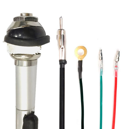 Car Electric Telescopic Car Antenna Radio Antenna Modification Kit/Strong Adaptability12V External Car Automatic Lifting Antenna