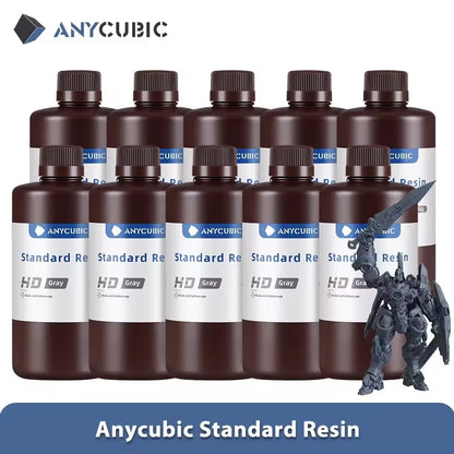 1Kg/10Kg Liquid Photopolymer Standard Resin 405Nm UV Resin for 3D Printer LCD Printing Resin Material for Photon Mono