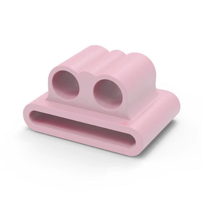 Silicone Holder Clip for Airpods Apple Wireless Earphone Socket Stand Case Compatible with Apple Watch Sport Hook Clip Anti-Lost