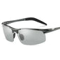 Men Photochromic Polarized Sunglasses Aluminum Frame UV400 Sun Glasses Male Eyewear Driving Goggles