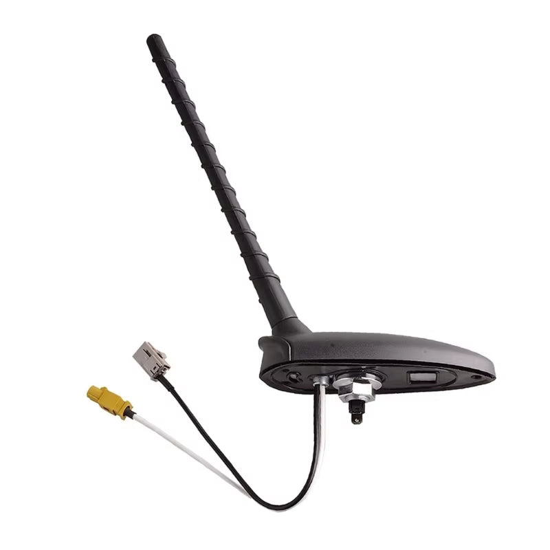 Multifunctional Vehicle Antenna with Base Signal Boosts Improve Signal Reception & Charging Convenience Simple Installs
