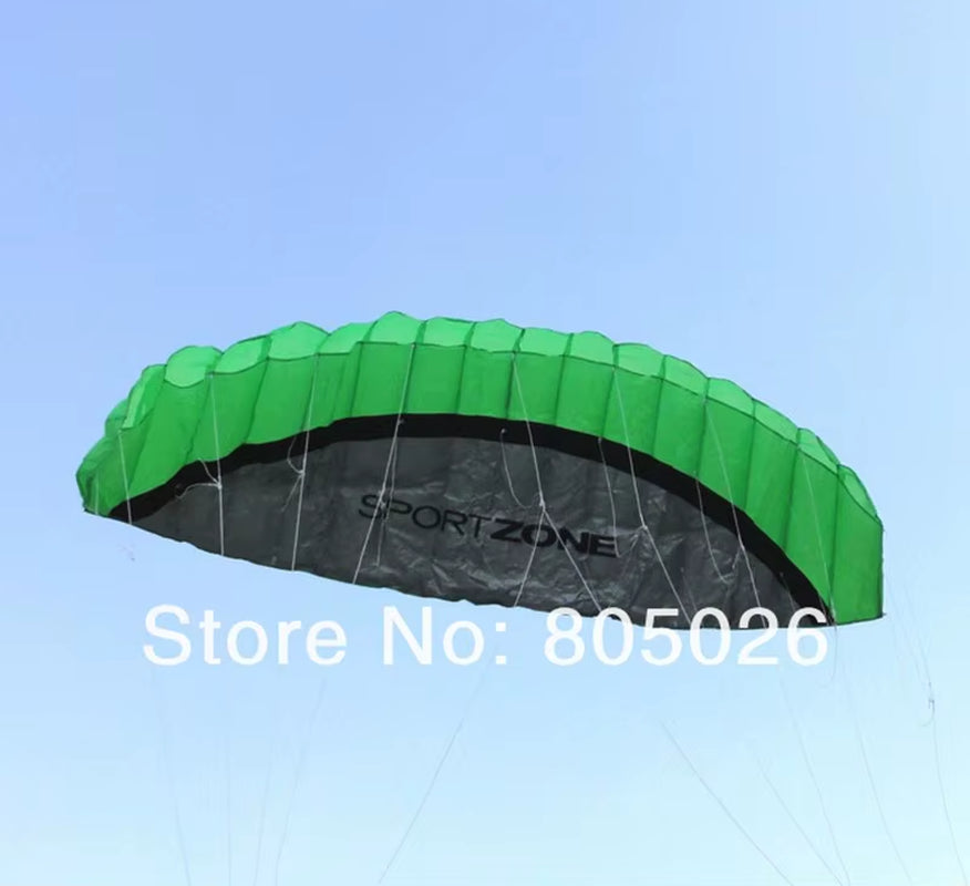 Outdoor Fun 2.5M Dual Line Stunt Power Kite Soft Kite Parafoil Kite Surf Flying Outdoor Sports Kites Kiteboard Factory Koi
