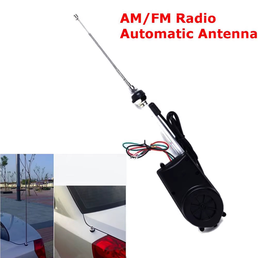 Car Telescopic Antenna Car Signal Electric Antenna Car Automatic Radio Remote Control Lift Telescopic Auto Antenna Accessories