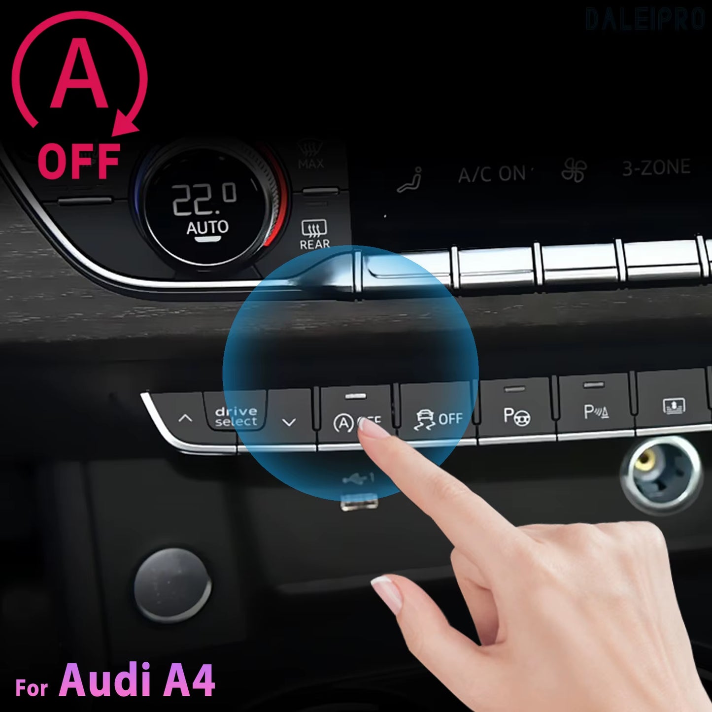 For Audi A4 S4 RS4 B9 2016-2023 2024 Automatic Stop Start Engine System Disable Smart Shut down Car Auto Start Stop Eliminator