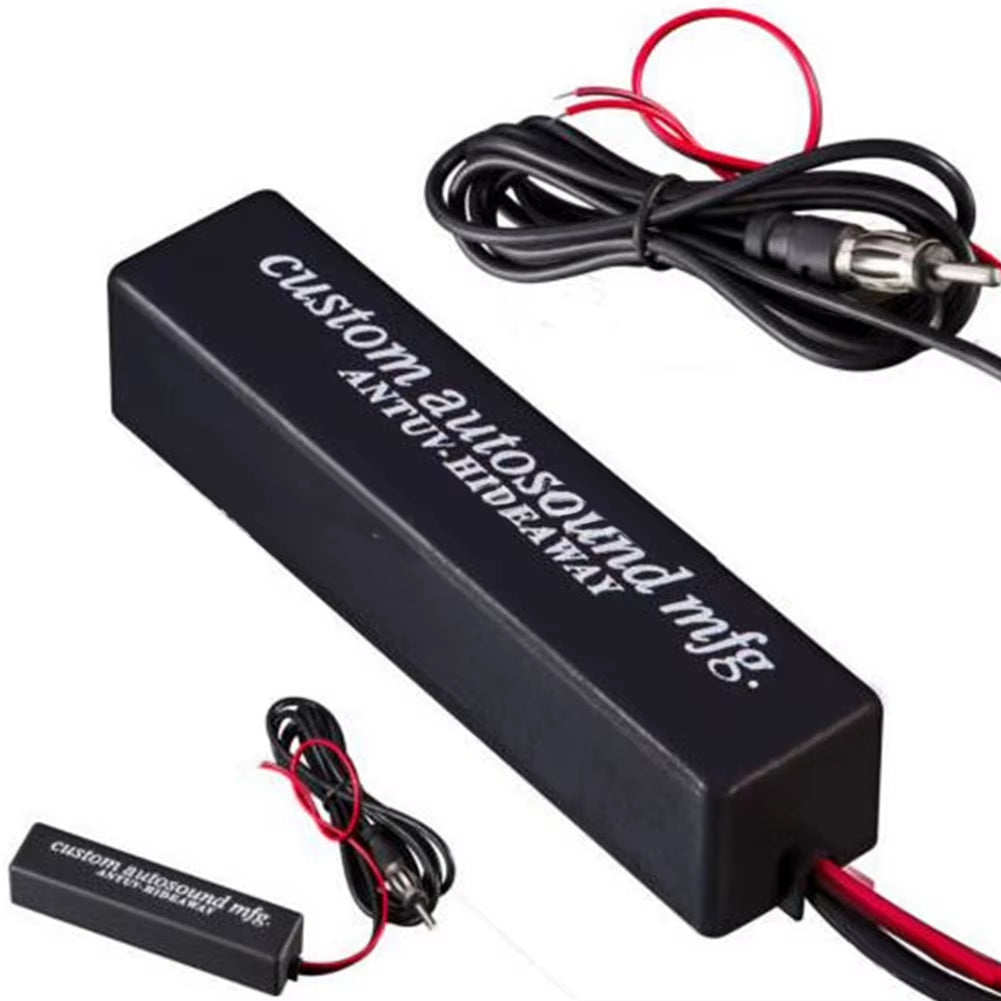 Car Antenna Antenna Car Electronic FM/AM Kit Antenna Boat Broadcast Radio Radio Truck 12V Amplified High Quality