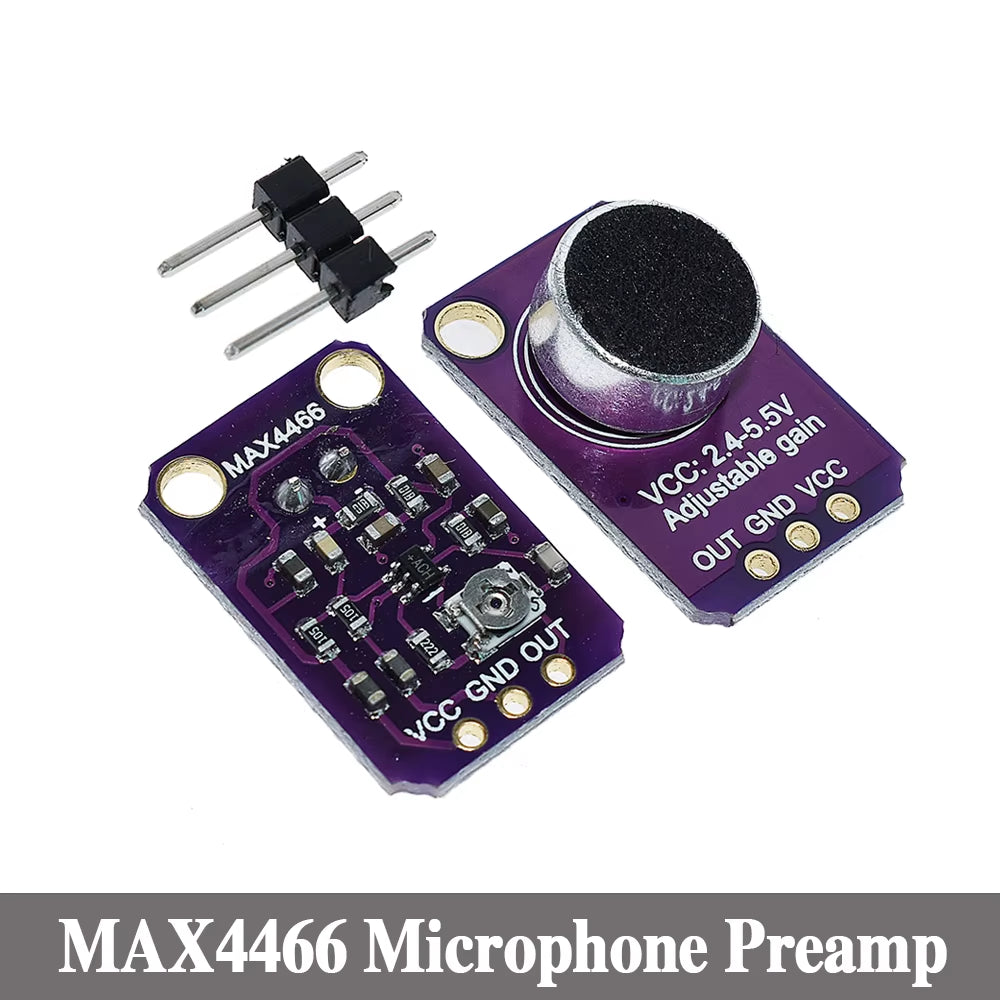 Selling Sound Sensor Module Sound Control Sensor MAX4466 Max9814Switch Detection Whistle Switch Microphone Amplifier for Arduino