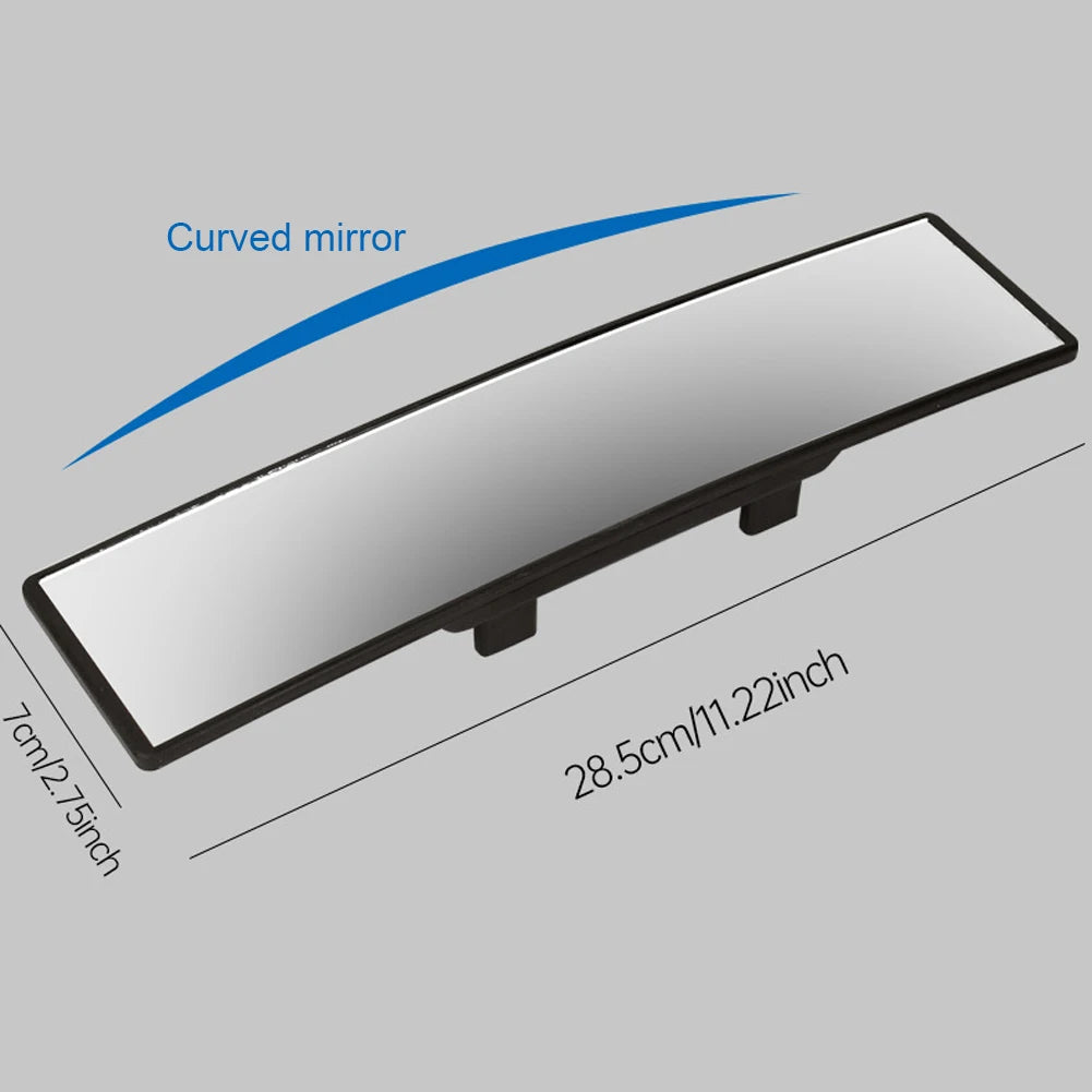Car Baby Mirrors Interior Rear View Mirror Wide Angle Convex Rearview Mirror anti Glare Large Vision Panoramic Auxiliary Monitor