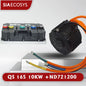 QS Motors 165 10000W Hall Mid Drive Electric Motorcycle PMSM Motor with ND721200 Controller Kits Electric Scooter