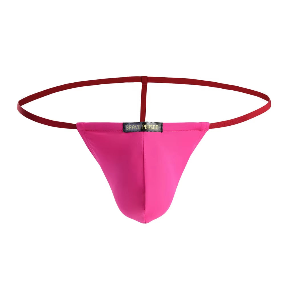 Sexy Men Underwear Gay Jockstrap Thongs Men G Strings Brand Design Fashion Sexy Low Rise Male Underpants Bikini