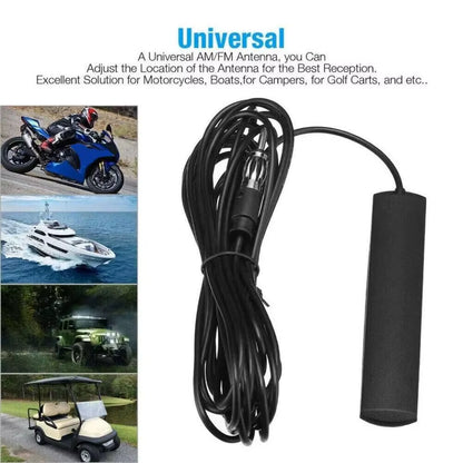 Car Radio Fm Antenna Universal Auto Length Signal Amp Amplifier Vehicle Boat Marine Signal Car Device Enhance
