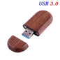 USB 3.0 High Speed LOGO Wooden Box Personal Logo Customer Pendrive 8GB 16GB 32GB 64GB USB Flash Drive Pen Drive U Disk