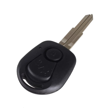 New 2 Button Remote Key Shell Fob Case Holder Cover for Ssangyong Actyon Kyron Rexton