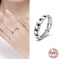 Hot Sale 100% 925 Sterling Silver Styles Stackable Ring Party Finger Wedding Rings for Women Original Fashion Jewelry Gift