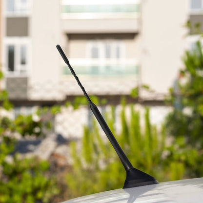 Active DAB/DAB Antenna Digital Radio FM/AM Estate Roof Antenna with SMB/SMA Plug DIN Adaptor Car Radio Vehicle Splitter Amplifi