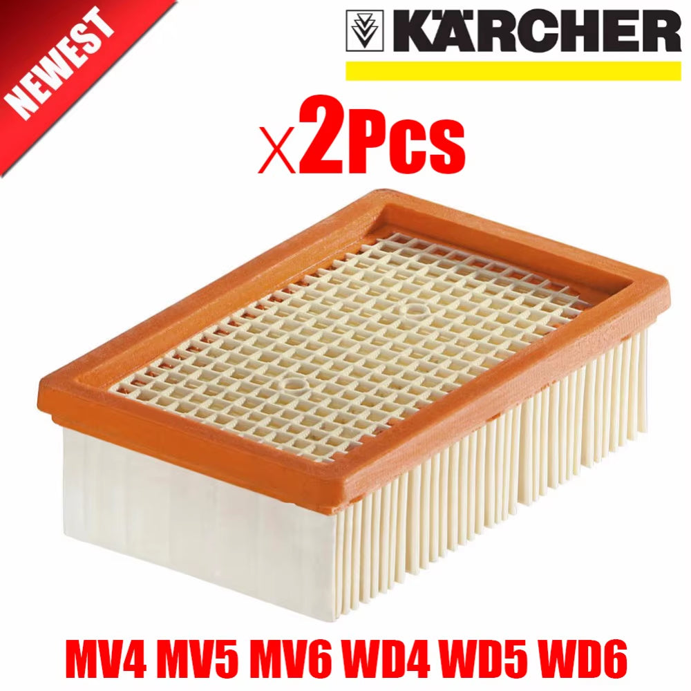 KARCHER Filter for KARCHER MV4 MV5 MV6 WD4 WD5 WD6 Wet&Dry Vacuum Cleaner Replacement Parts#2.863-005.0 Hepa Filters