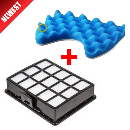 Vacuum Cleaner Filter Spare Parts Set Kit of Filters and Sponge Filter for Samsung DJ97-00492A SC6520 SC6530 /40/50/60/70/80/90