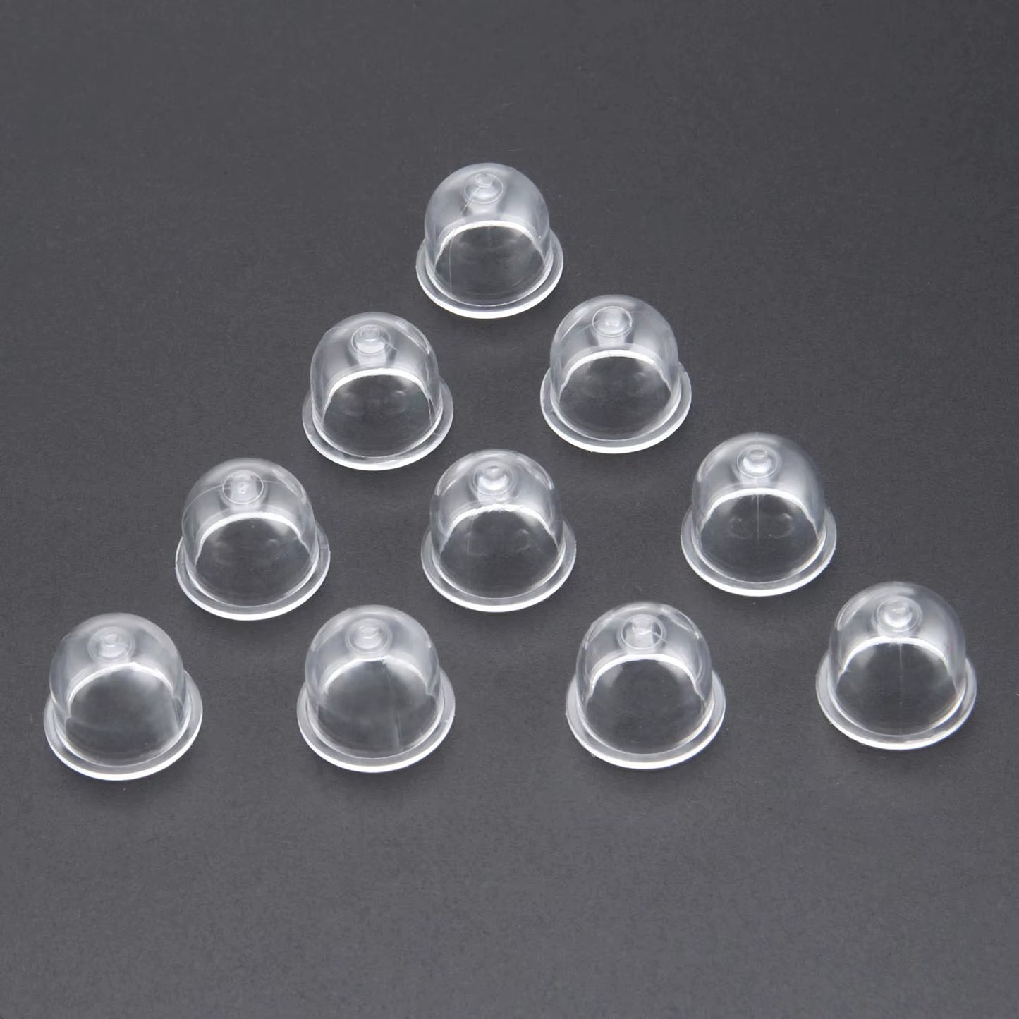 10Pcs 19Mm Carburetor Spare Parts Carb Primer Bulbs Cap Small Fuel Pump for Chainsaw Blower Trimmer Brushcutter OD*ID*H=19*14*15