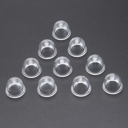 10Pcs 19Mm Carburetor Spare Parts Carb Primer Bulbs Cap Small Fuel Pump for Chainsaw Blower Trimmer Brushcutter OD*ID*H=19*14*15