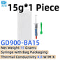 Net Weight 1/3/7/15/30 Grams Gray 900 Thermal Conductive Grease Paste Plaster Heat Sink Commpound for CPU LED SSY BAS BR BX CB