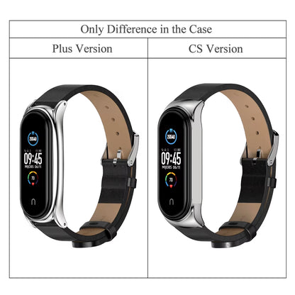 Strap for Mi Band 10 9 8 7 6 5 4 3 Bracelet Silicone Wristband for Xiaomi Mi Band 8 Metal Strap for Mi Band 7 Watchband Leather