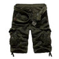 Camouflage Loose Cargo Shorts Men 2025 Summer Military Camo Short Pants Homme Cargo Shorts US Size
