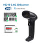 1D/2D Supermarket Handhel Barcode Bar Code Scanner Reader QR PDF417 Bluetooth 2.4G Wireless &Wired USB Platform