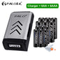 4Pcs 3000Mah 1.2V AA Rechargeable Batteries+4Pcs 1100Mah 1.2V AAA Battery NI-MH AA AAA Rechargeable Battery for Camera Toy
