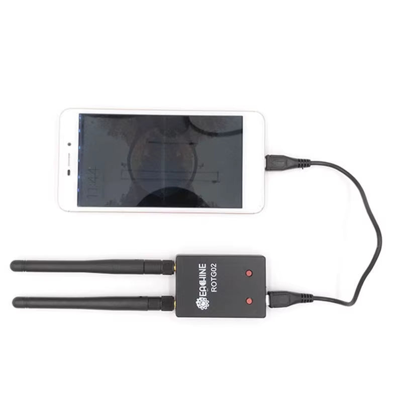 Eachine ROTG02 UVC OTG 5.8G 150CH Audio FPV Receiver for Android Mobile Phone Tablet Smartphone Transmitter RC Drone Spare Parts