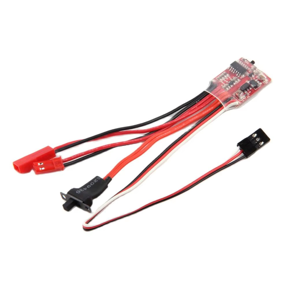 RC ESC 20A Brush Motor Speed Controller W/ Brake for RC Car Boat Tank 1/24 RC Crawler Axial SCX24 AXI90081 AXI00001 AXI00002