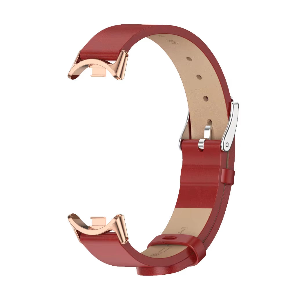 Strap for Mi Band 10 9 8 7 6 5 4 3 Bracelet Silicone Wristband for Xiaomi Mi Band 8 Metal Strap for Mi Band 7 Watchband Leather
