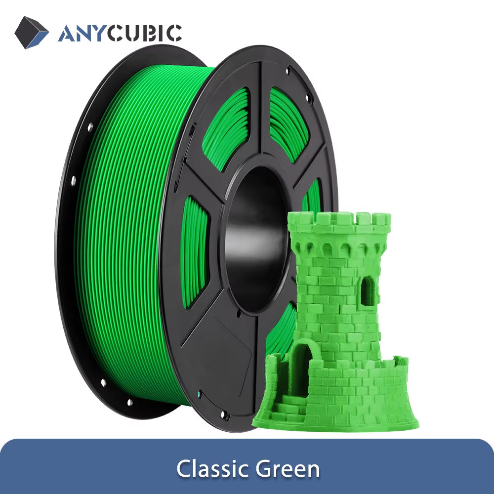 3D Printer Multicolor Filament PLA 1.75Mm 1Kg/Roll Plastic Rubber Consumables Material for FDM 3D Printer Kobra 2 Pro