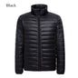 Men'S Lightweight Water-Resistant Packable Puffer Jacket 2023 New Arrivals Autumn Winter Male Fashion Stand Collar down Coats