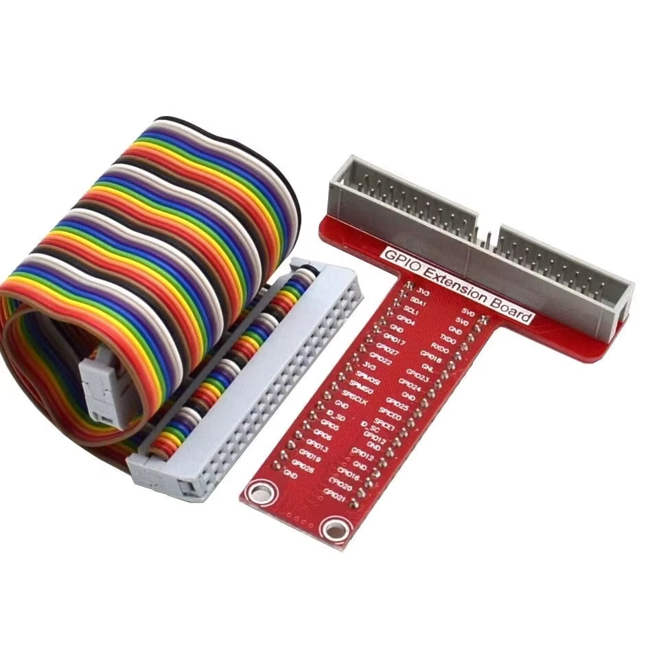 Accessories T Type GPIO Expansion Board 40P Cable for Raspberry Pi 3B+/4B