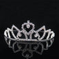 Princess Crystal Tiaras and Crowns Headband Kid Girls Love Bridal Prom Crown Wedding Party Accessiories Hair Jewelry