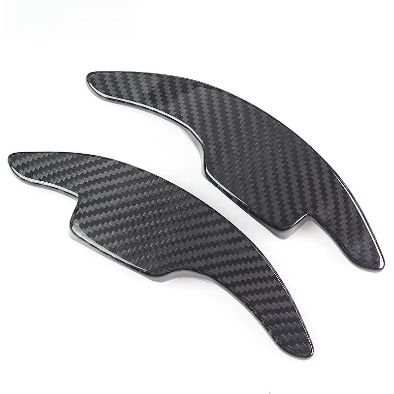 Carbon Fiber Car Steering Wheel Shifter Paddle Suitable for Chevrolet Camaro Corvette C7 2016 2017 2018 2019 Car Accessories