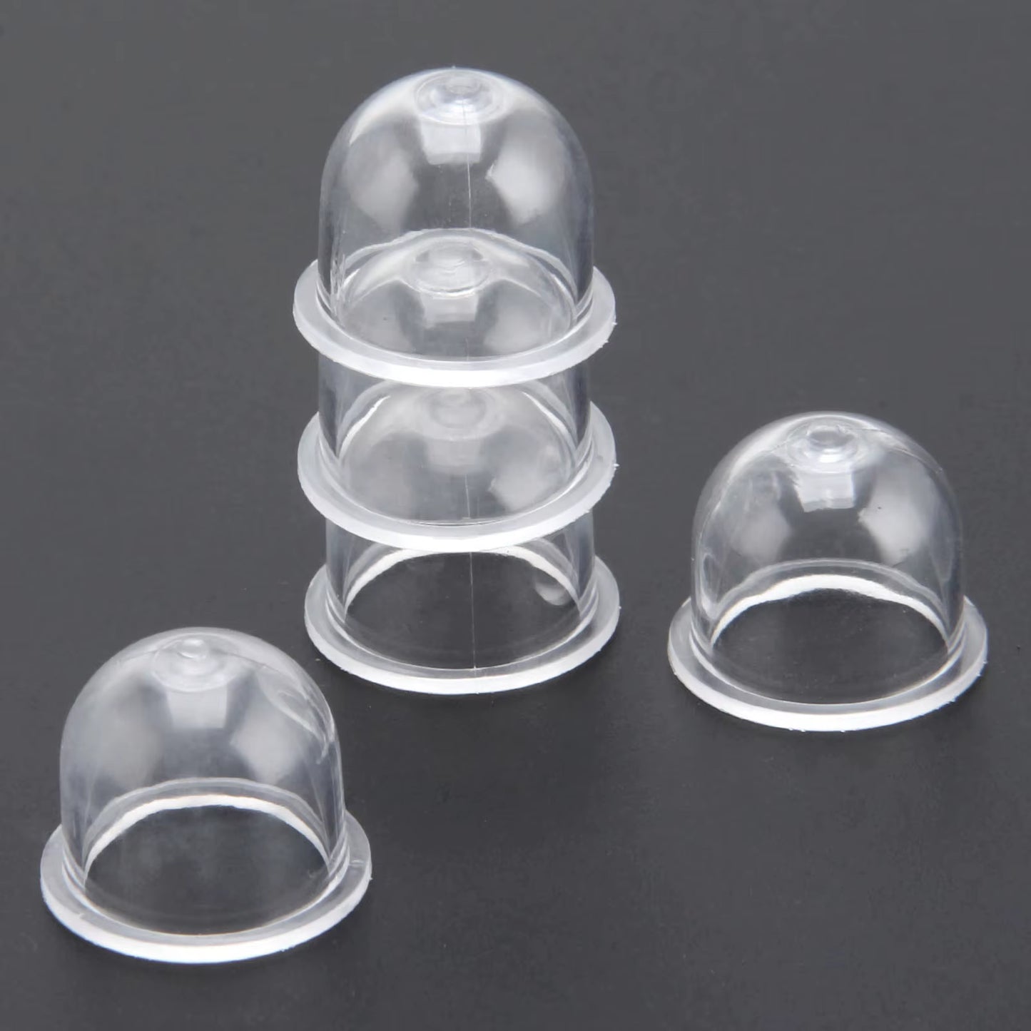 10Pcs 19Mm Carburetor Spare Parts Carb Primer Bulbs Cap Small Fuel Pump for Chainsaw Blower Trimmer Brushcutter OD*ID*H=19*14*15