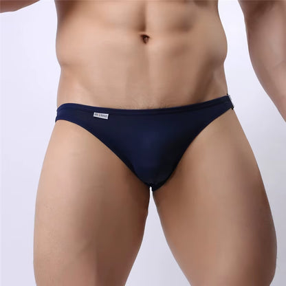 Brand New Men'S Briefs Sexy Fashion Underwear Bikini Side Metal Buckle Underwear Men Briefs High Quality B1146